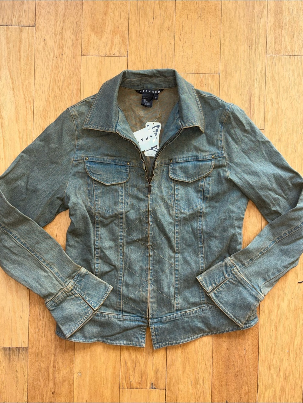 spanner deadstock denim jacket